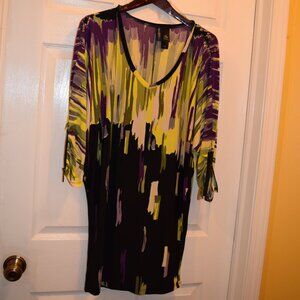 Bisou Bisou Dress with zipper sleeves M